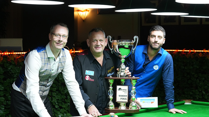 Darren Paris wins the International Rheintal Snooker Open! Darren Paris wins the International Rheintal Snooker Open!
